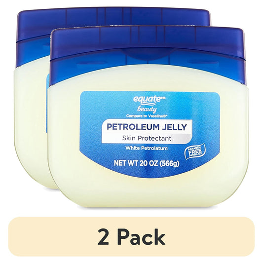 (2 pack) Equate Beauty Petroleum Jelly, 20 oz