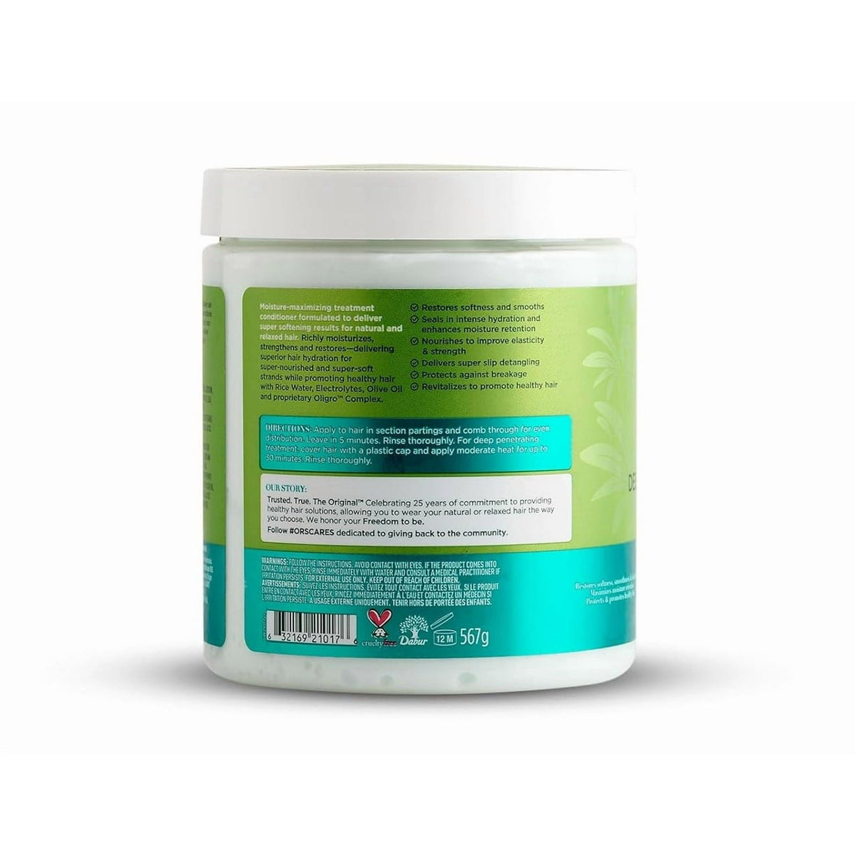 (2 pack) ORS Olive Oil Max Moisture Super Softening Deep Treatment Hair Conditioner, 20 oz
