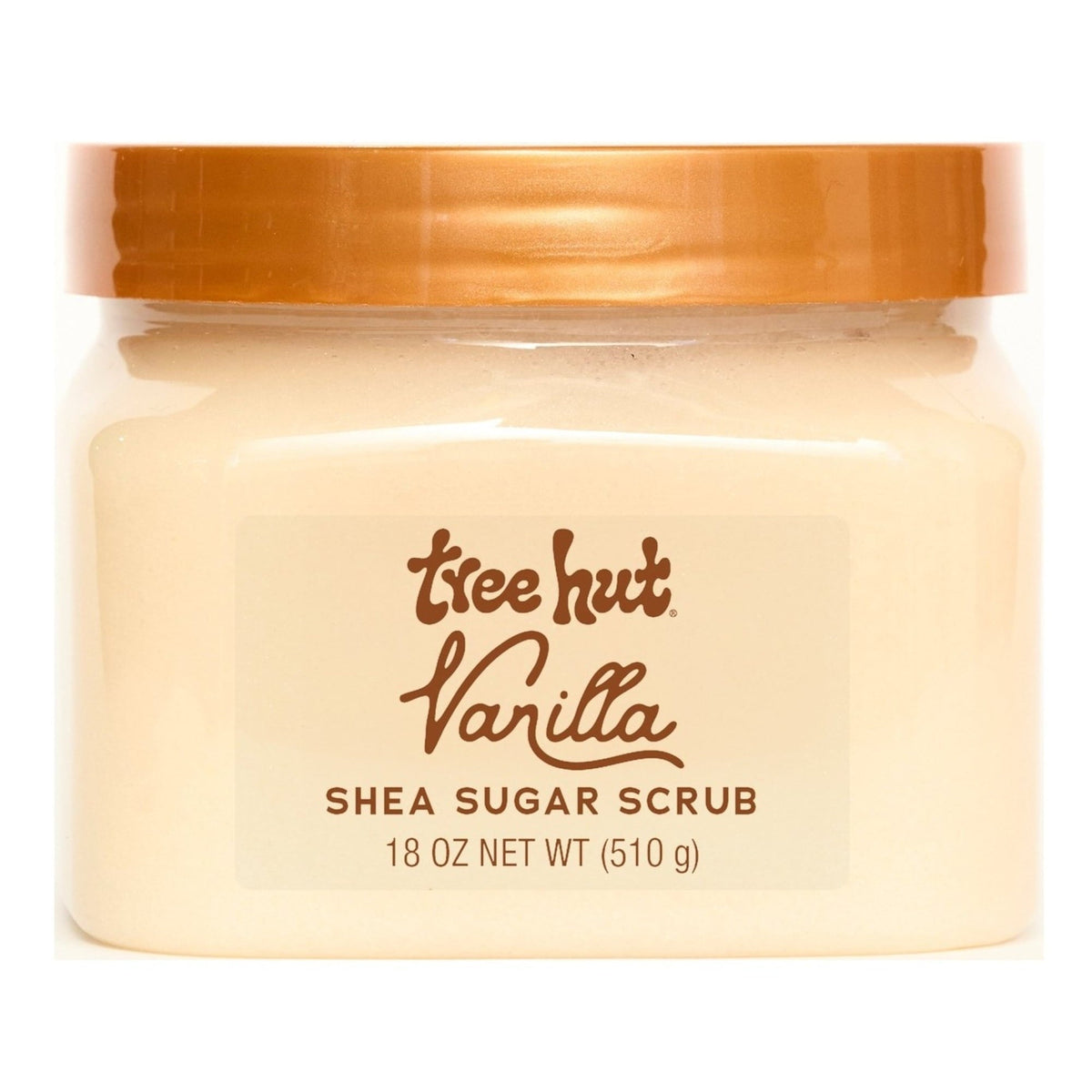 (2 pack) Tree Hut Vanilla Shea Butter Sugar Body Scrub, 18 oz