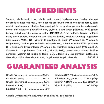Purina Beneful Originals with Natural Salmon Natural Dry Dog Food Formula with Added Vitamins, Minerals and Nutrients
