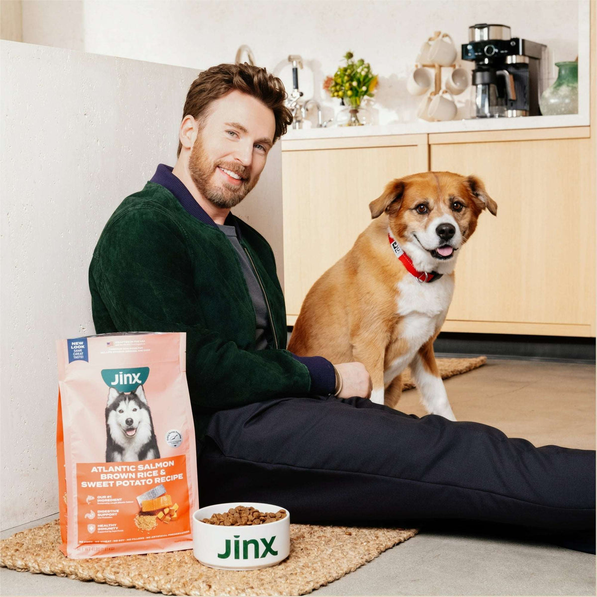 Jinx Salmon, Sweet Potato, & Carrot Grain Free Dry Dog Food, 4 lbs Bag
