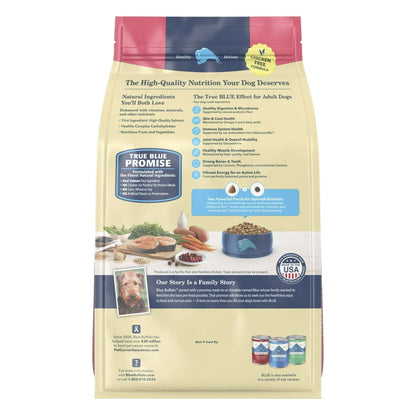 Blue Buffalo Life Protection Formula Adult Dry Dog Food, Salmon & Brown Rice