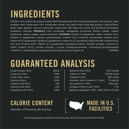 Purina Pro Plan Small Breed Dog Food With Probiotics for Dogs, Shredded Blend Chicken & Rice Formula