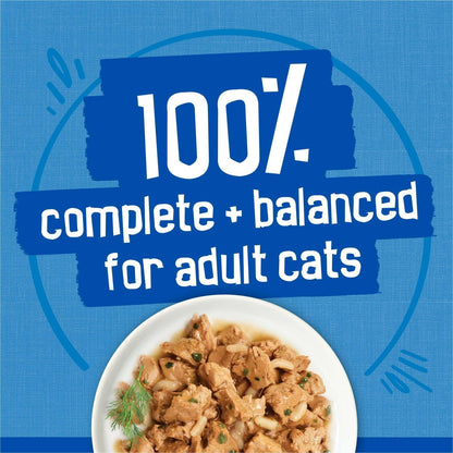 Purina Friskies Ocean Of Delight Gravy Variety Pack, Wet Cat Food, 5.5 oz Cans