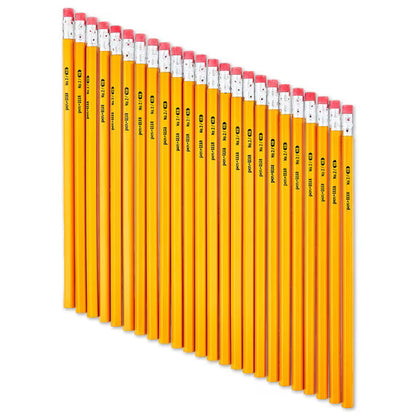 Pen+Gear #2 HB Sharpened Wood Pencils, Yellow, 48 Count