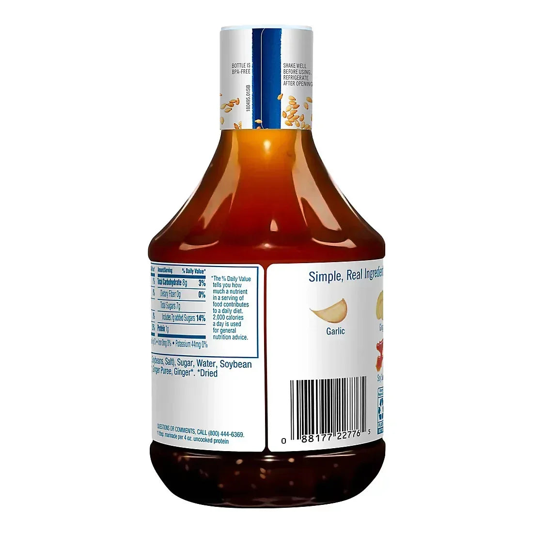 Soy Vay Veri Veri Teriyaki Marinade and Sauce, Bottle, 42 fl. oz.