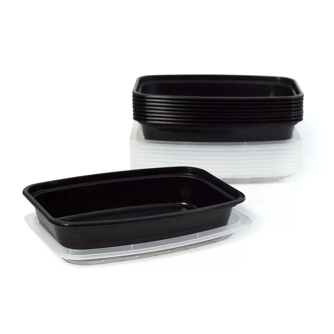 Berkley Jensen Rectangular Food Storage Containers, 28 oz./50-pc. set