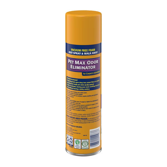 ARM & HAMMER Pet Max Odor Eliminator Foam for Carpet and Upholstery, Sunburst Fresh Scent, 15 oz