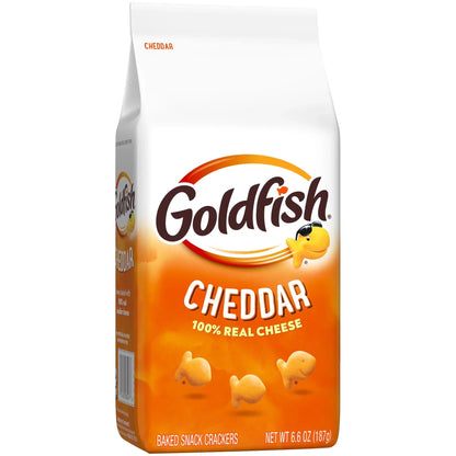 Goldfish Cheddar Crackers, 6.6 oz Bag