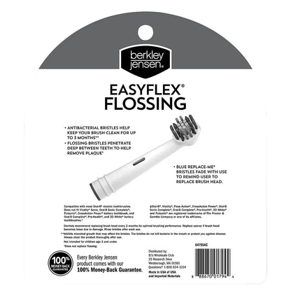 Berkley Jensen Easy Flex Flossing Replacement Brush Head, 6 pk.