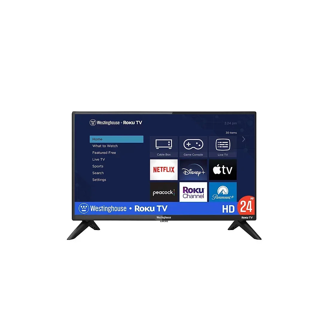 Westinghouse 24" Roku TV with 3-Year Coverage