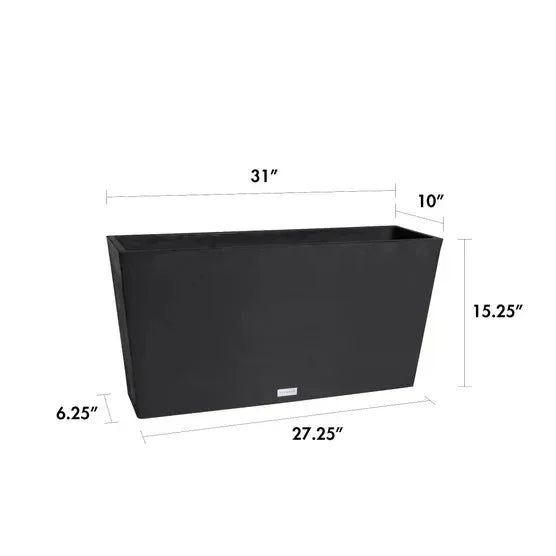 31" Trough Planter by Veradek, 2-pack
