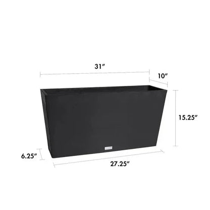 31" Trough Planter by Veradek, 2-pack