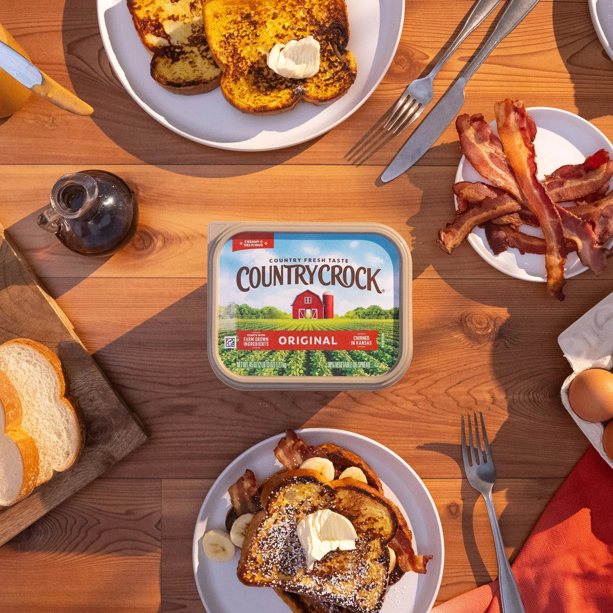 Country Crock Original Buttery Spread, 45 oz Tub