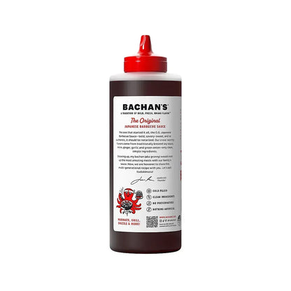 Bachan's The Original Japanese BBQ Sauce, Bold, Fresh, Umami Flavor, Bottle, 26 oz.