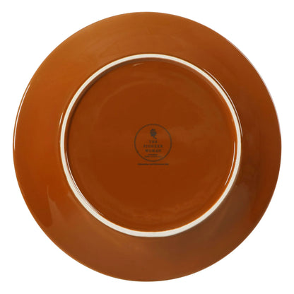 The Pioneer Woman Vintage Lace 12-Piece Ceramic Dinnerware Set, Caramel