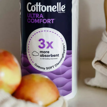 Cottonelle Ultra Comfort Mega+ Toilet Paper, 36 pk./269 sheets per roll