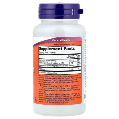 NOW Foods, Melatonin
