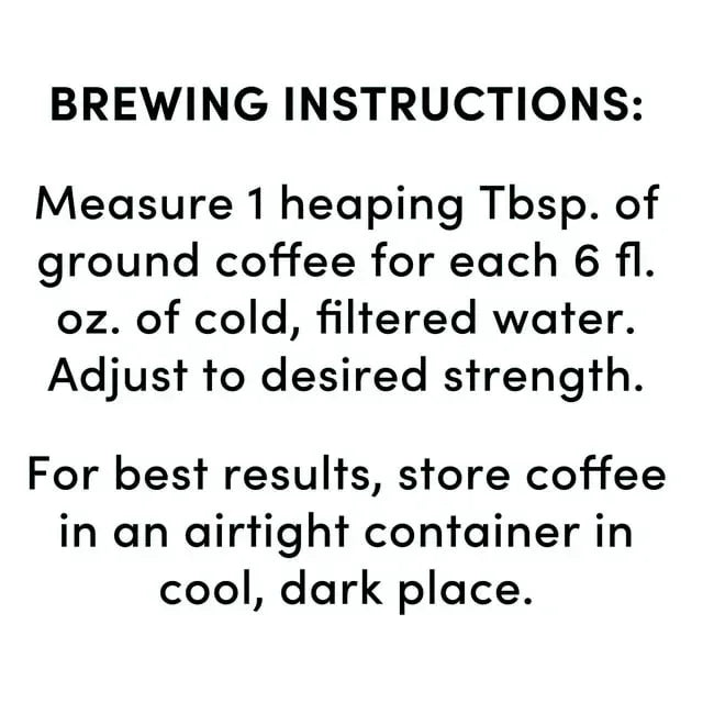 bettergoods Smoky Vanilla Flavored Ground Coffee, Medium Roast, 12 oz