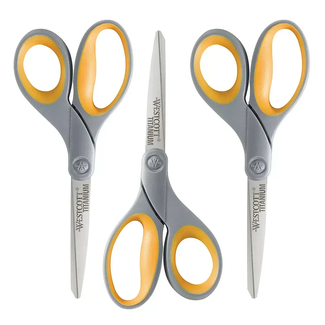 Westcott 8" Titanium Bonded Scissors 3 pk.