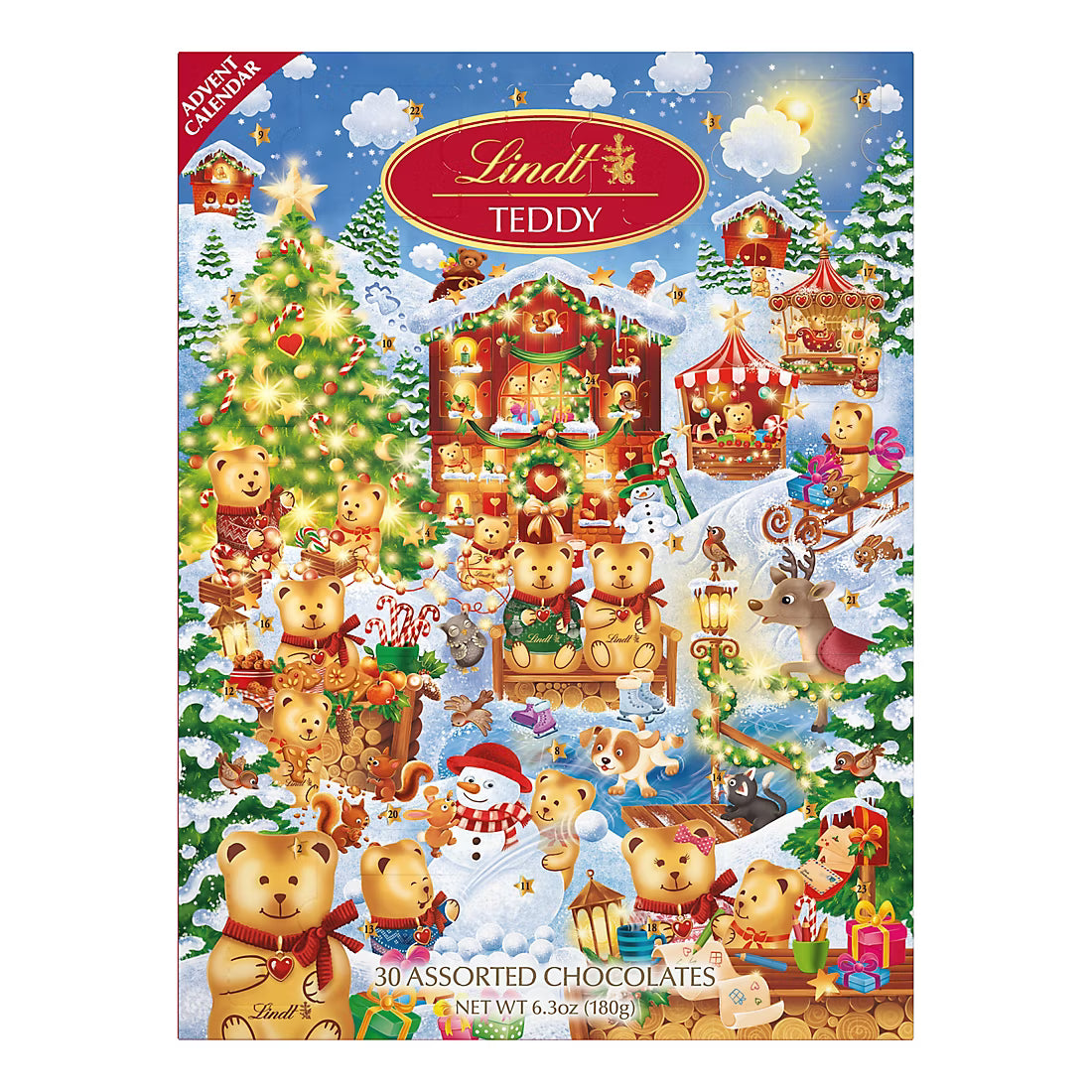 Lindt Wonderland Advent Calendar, 6.3 oz.