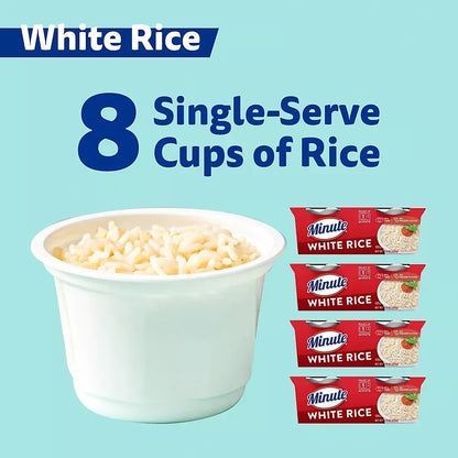 Minute White Rice Cups, 8 pk./4.4 oz.