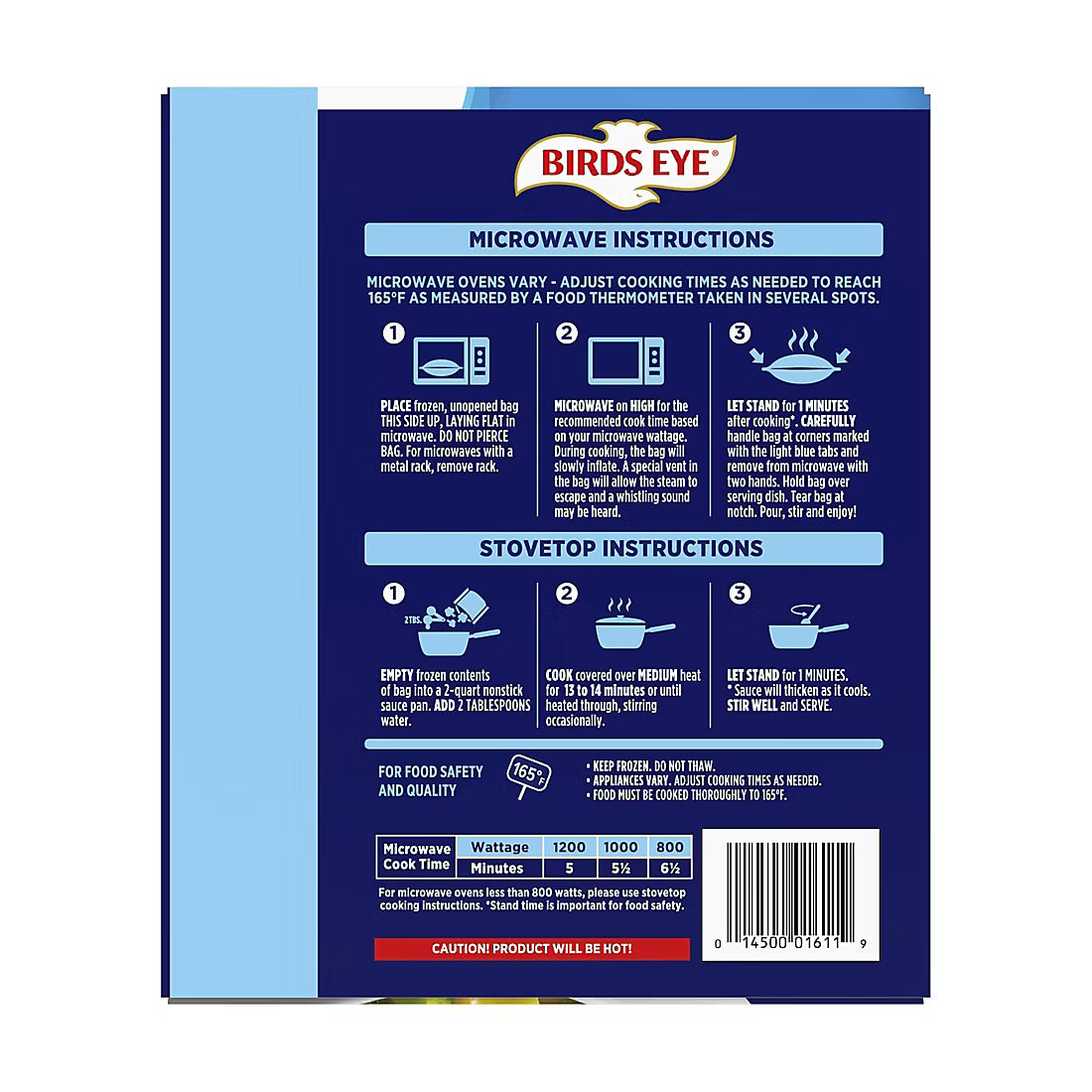 Birds Eye Steamfresh Sauced Cheesy Broccoli, 5 pk./10.8 oz.