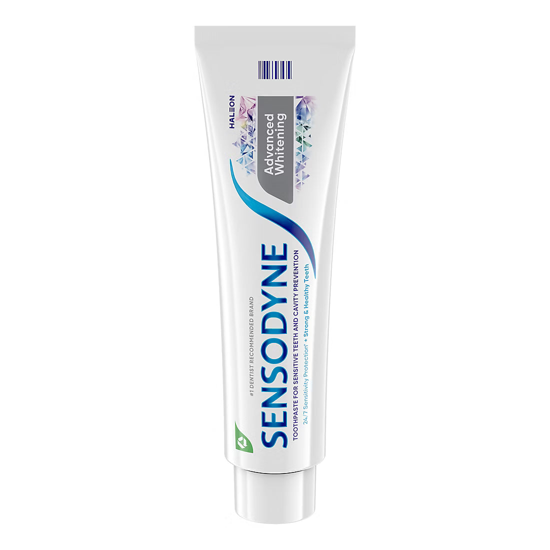 Sensodyne Advanced Whitening Toothpaste, For Sensitive Teeth and Cavity Protection, 4 pk./6.5 oz.
