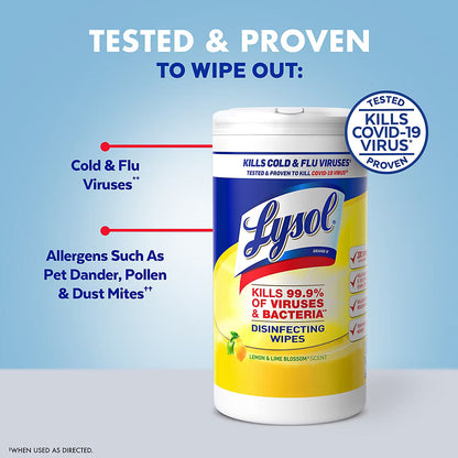 Lysol Disinfecting Wipes Variety Pack, 425 ct.