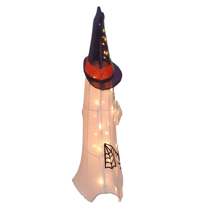 Berkley Jensen 36" Pre-lit White Ghost With Broom