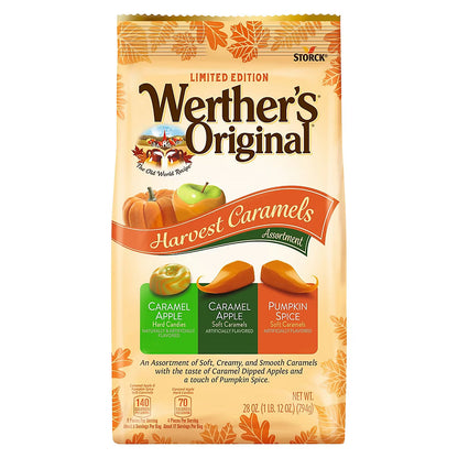 Werther's Limited Edition Harvest Caramel Assortment, 28 oz.