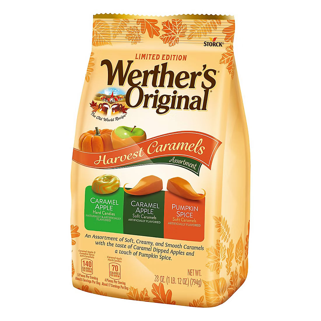 Werther's Limited Edition Harvest Caramel Assortment, 28 oz.