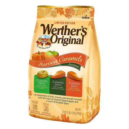 Werther's Limited Edition Harvest Caramel Assortment, 28 oz.