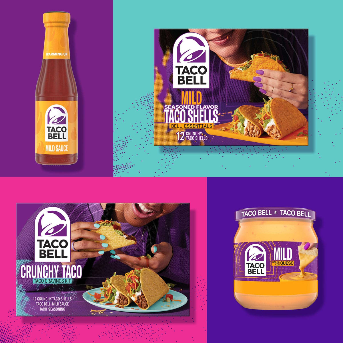 Taco Bell Mild Salsa Con Queso Mild Cheese Dip, 15 oz Jar, Shelf-Stable