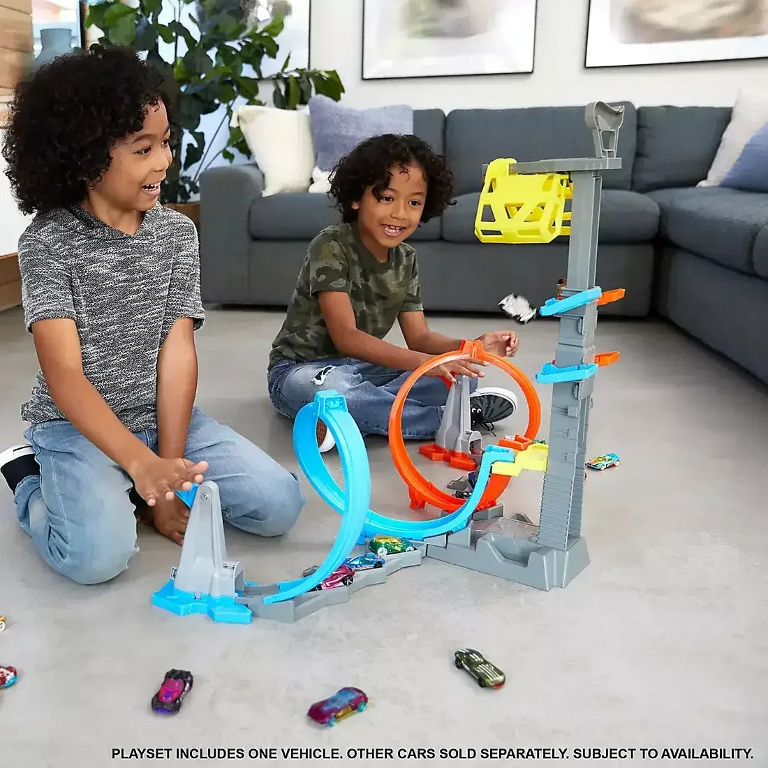 Hot Wheels Loop & Launch Track Set