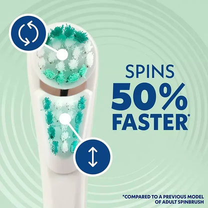 Spinbrush Pro Whiten 2 Brushes + 4 Refills