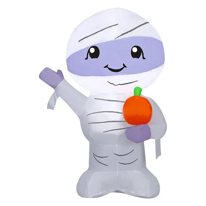 Gemmy Halloween Inflatable Cute Mummy
