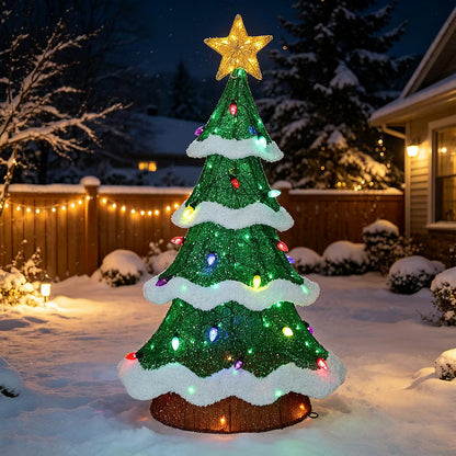 Berkley Jensen 48" Glitter Mesh Classic Tree