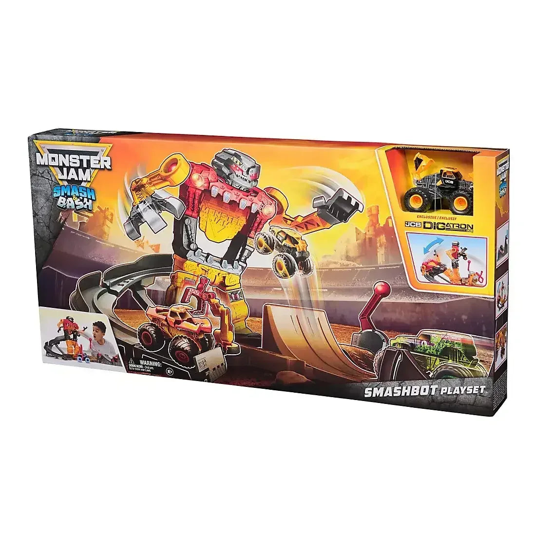 Monster Jam Smash & Bash Smashbot Playset