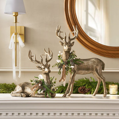 Member's Mark Holiday Deer Décor, Set of 2