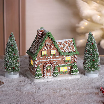 Berkley Jensen Prelit Claydough House Scene