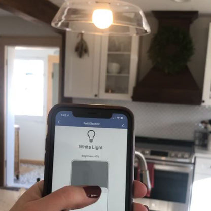 Feit Electric Smart LED 9 Watt (60 Watt Eq.) Color Changing/Tunable White Light Bulb, A19, E26, Dimmable