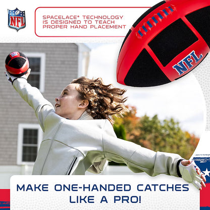 NFL Franklin Sports Kids Football And Receiver Glove Set