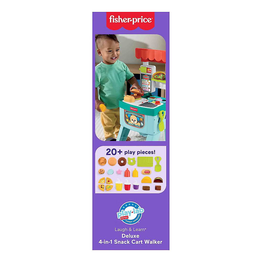 Fisher Price L&L 4 in1 Snack Cart Walker