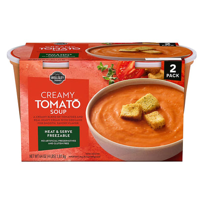 Wellsley Farms Creamy Tomato Soup, 2 pk./32 oz.