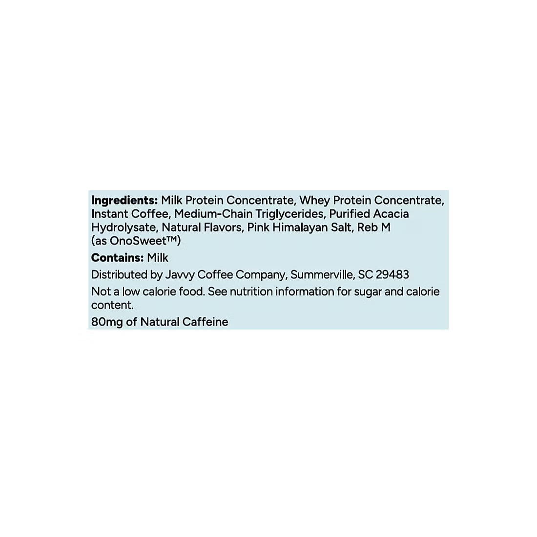 Javvy French Vanilla Protein Coffee, 80mg Caffeine, 10g Protein, Bag, 17.8 oz.