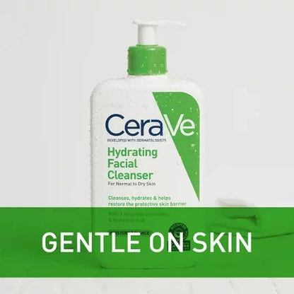 Cerave Hydrating Facial Cleanser, Normal to Dry Skin (12 Fl. Oz., 2 Pk.)
