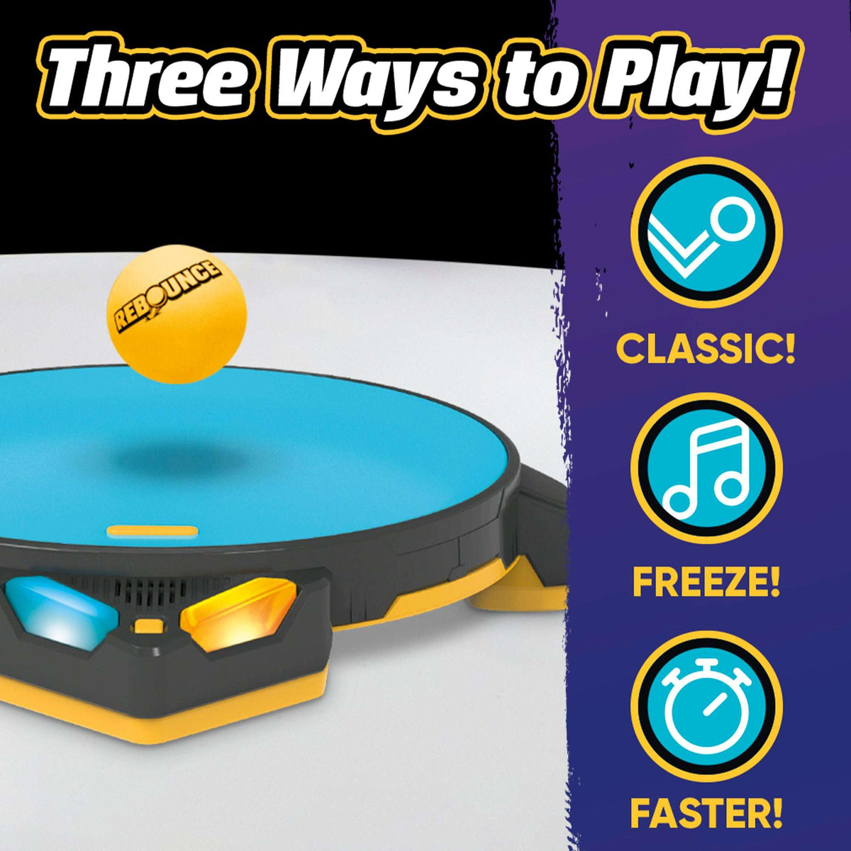 Rebounce Indoor and Outdoor Electronic Action Game for Kids and Adults, Family Games for Kids, 8 and up