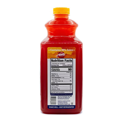 Bluewater Farms Cranberry Tangerine Beverage, With Real Canberry and Tangerine Juice, Bottle, 56 oz.