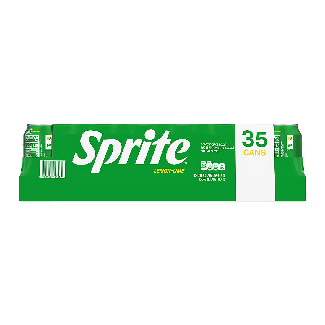 Sprite Lemon-Lime Caffeine Free Soda Soft Drink, Cans, 35 pk./12 fl. oz.